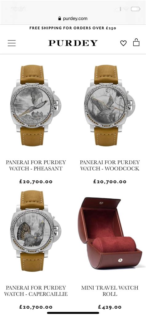 panerai purdey replica|Interesting addition from Panerai and London Gunmaker Purdey.